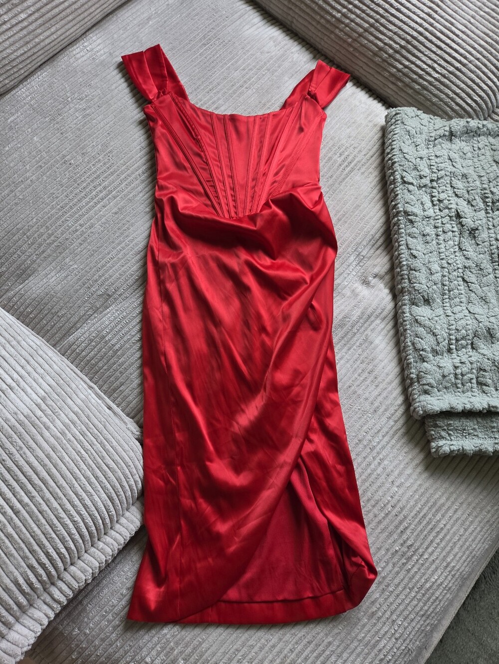 Red Corset Dress